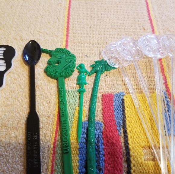 Vintage swizzle stick lot - Picture 5 of 5